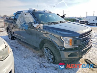 Czwarte zdjęcie samochodu z boku: 2019 FORD F150 SUPERCREW VIN:1FTEW1EP6KFC83567 - miniatura