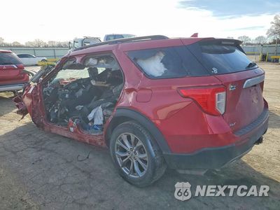 Drugie zdjęcie samochodu z przodu: 2020 FORD EXPLORER XLT VIN:1FMSK8DH6LGD16575 - miniatura