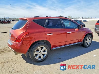Trzecie zdjęcie samochodu z tyłu: 2007 NISSAN MURANO VIN:JN8AZ08W97W644417 - miniatura