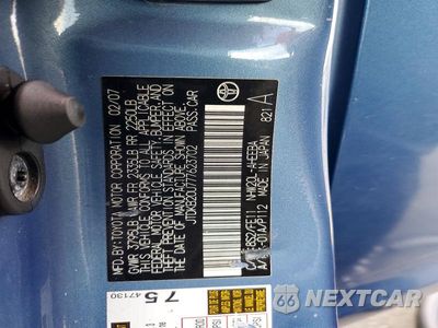 Zdjęcie 12 z 12 samochodu: 2007 TOYOTA PRIUS VIN:JTDKB20U777623702 - miniatura