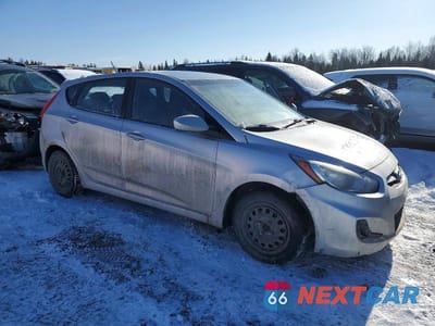 Czwarte zdjęcie samochodu z boku: 2012 HYUNDAI ACCENT GS VIN:KMHCT5AEXCU003735 - miniatura