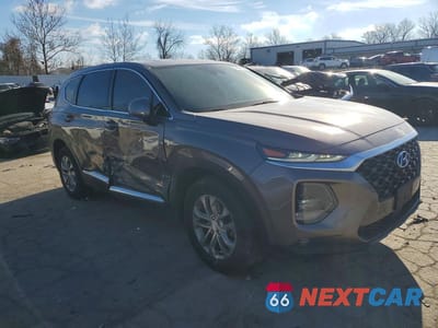 Czwarte zdjęcie samochodu z boku: 2019 HYUNDAI SANTA FE SEL VIN:5NMS33AD0KH063704 - miniatura