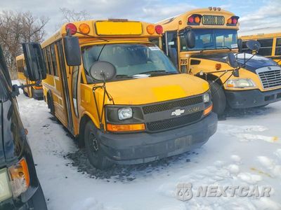 2009 CHEVROLET EXPRESS SCHOOL BUS 1GBHG316391114296 - główne zdjęcie licytacji z USA - miniatura