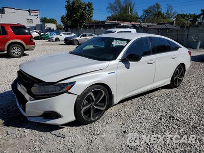 2022 HONDA ACCORD HYBRID SPORT 1HGCV3F23NA027592 - główne zdjęcie licytacji z USA - miniatura