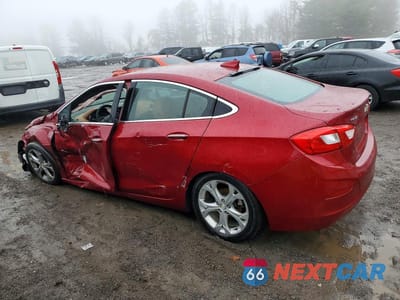 Drugie zdjęcie samochodu z przodu: 2017 CHEVROLET CRUZE PREMIER VIN:3G1BF5SM2HS565870 - miniatura