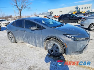 Czwarte zdjęcie samochodu z boku: 2025 TOYOTA PRIUS VIN:JTDACACUXS3053323 - miniatura