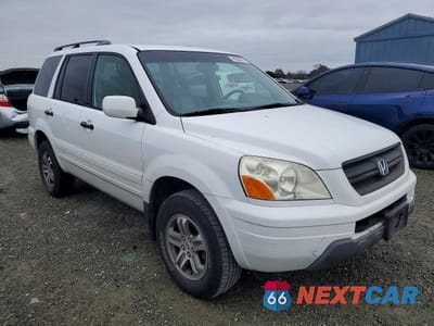 Czwarte zdjęcie samochodu z boku: 2004 HONDA PILOT EXL VIN:2HKYF18774H594183 - miniatura