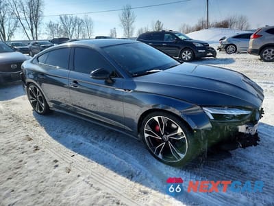 Czwarte zdjęcie samochodu z boku: 2021 AUDI S5 PREMIUM PLUS VIN:WAUC4CF56MA030445 - miniatura