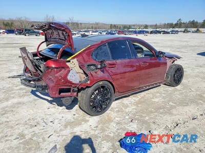 Trzecie zdjęcie samochodu z tyłu: 2023 BMW M3 COMPETITION VIN:WBS33AY05PFN47182 - miniatura