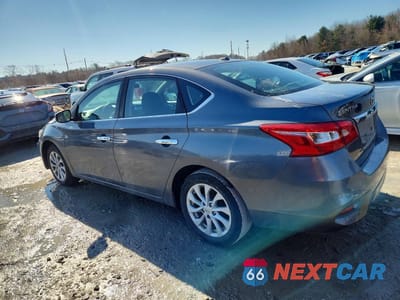 Drugie zdjęcie samochodu z przodu: 2019 NISSAN SENTRA SV VIN:3N1AB7AP7KL626222 - miniatura