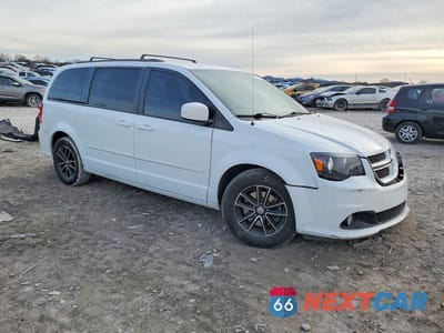 Czwarte zdjęcie samochodu z boku: 2017 DODGE GRAND CARAVAN GT VIN:2C4RDGEG8HR825439 - miniatura