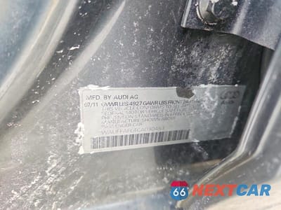 Zdjęcie 12 z 12 samochodu: 2012 AUDI A4 PREMIUM PLUS VIN:WAUFFAFL4CA030453 - miniatura