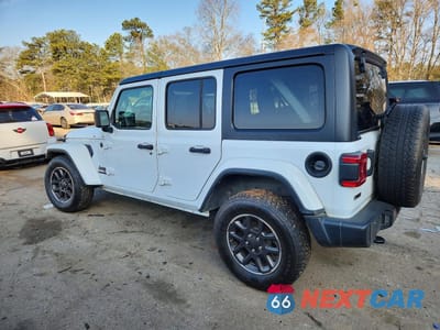Drugie zdjęcie samochodu z przodu: 2021 JEEP WRANGLER UNLIMITED SPORT VIN:1C4HJXDN0MW565074 - miniatura