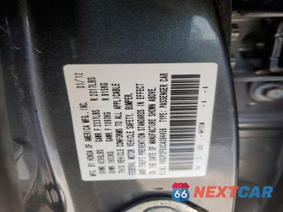 Zdjęcie 13 z 13 samochodu: 2012 HONDA ACCORD SE VIN:1HGCP2F6XCA084456 - miniatura