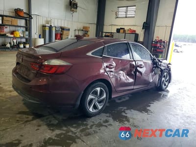 Trzecie zdjęcie samochodu z tyłu: 2019 HONDA INSIGHT EX VIN:19XZE4F58KE013415 - miniatura
