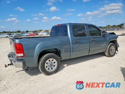 Trzecie zdjęcie samochodu z tyłu: 2010 GMC SIERRA C1500 SL VIN:3GTRCUEA7AG257421 - miniatura