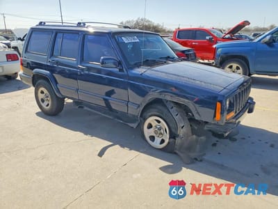Czwarte zdjęcie samochodu z boku: 2001 JEEP CHEROKEE SPORT VIN:1J4FT48S41L588073 - miniatura