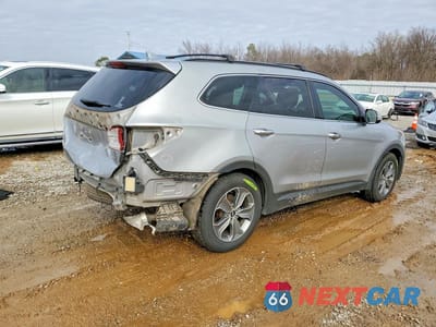 Trzecie zdjęcie samochodu z tyłu: 2014 HYUNDAI SANTA FE GLS VIN:KM8SN4HF9EU056184 - miniatura