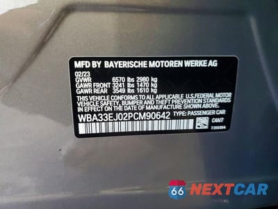 Zdjęcie 12 z 12 samochodu: 2023 BMW 760 XI VIN:WBA33EJ02PCM90642 - miniatura