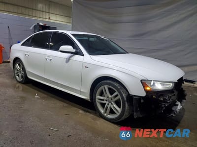 Czwarte zdjęcie samochodu z boku: 2016 AUDI A4 PREMIUM S-LINE VIN:WAUBFAFL7GN015166 - miniatura