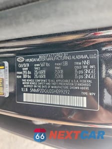 Zdjęcie 14 z 14 samochodu: 2025 HYUNDAI SANTA FE SEL VIN:5NMP2DGL0SH099292 - miniatura