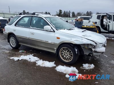 Czwarte zdjęcie samochodu z boku: 2001 SUBARU IMPREZA OUTBACK SPORT VIN:JF1GF48571H802042 - miniatura