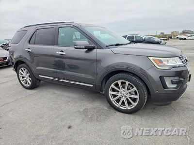 Czwarte zdjęcie samochodu z boku: 2017 FORD EXPLORER LIMITED VIN:1FM5K8F80HGE27737 - miniatura