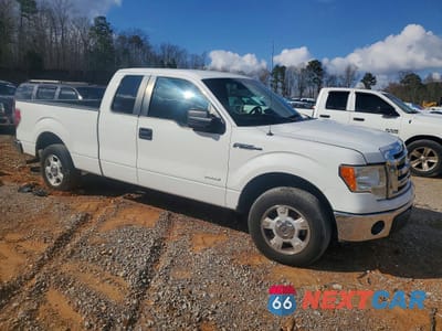 Czwarte zdjęcie samochodu z boku: 2012 FORD F150 SUPER CAB VIN:1FTFX1CT0CFB96119 - miniatura