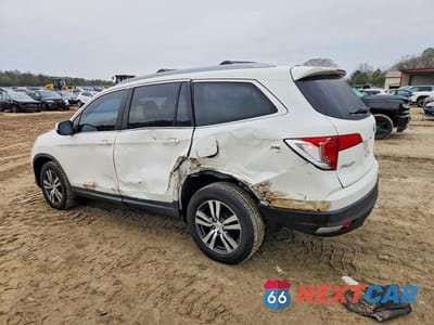 Drugie zdjęcie samochodu z przodu: 2017 HONDA PILOT EXL VIN:5FNYF6H55HB070692 - miniatura
