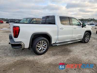 Trzecie zdjęcie samochodu z tyłu: 2020 GMC SIERRA C1500 SLT VIN:3GTP8DED4LG111614 - miniatura