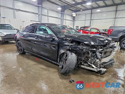 Czwarte zdjęcie samochodu z boku: 2018 MERCEDES-BENZ CLA 250 VIN:WDDSJ4EB6JN656222 - miniatura