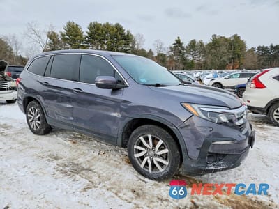 Czwarte zdjęcie samochodu z boku: 2019 HONDA PILOT EXL VIN:5FNYF6H5XKB073403 - miniatura