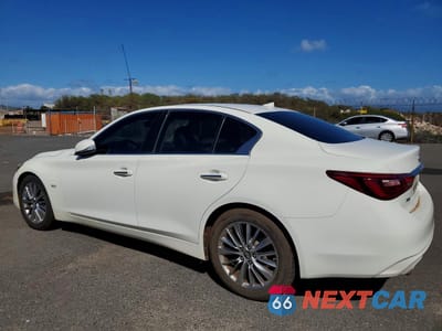 Drugie zdjęcie samochodu z przodu: 2018 INFINITY Q50 LUXE VIN:JN1EV7AR5JM611085 - miniatura