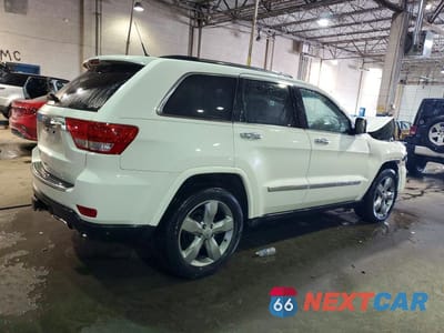 Trzecie zdjęcie samochodu z tyłu: 2011 JEEP GRAND CHEROKEE OVERLAND VIN:1J4RR6GT7BC535970 - miniatura