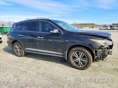 Czwarte zdjęcie samochodu z boku: 2016 INFINITI QX60 VIN:5N1AL0MM6GC525478 - miniatura