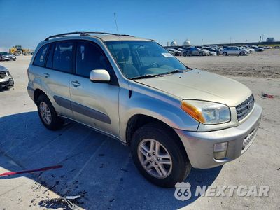 Czwarte zdjęcie samochodu z boku: 2001 TOYOTA RAV4 VIN:JTEGH20V710031256 - miniatura