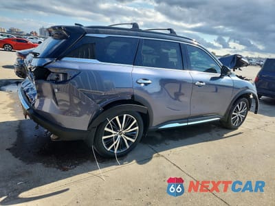 Trzecie zdjęcie samochodu z tyłu: 2022 INFINITI QX60 AUTOGRAPH VIN:5N1DL1HT9NC334817 - miniatura