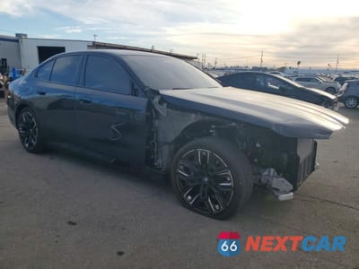 Czwarte zdjęcie samochodu z boku: 2024 BMW I5 M60 VIN:WBY43FK02RCR20456 - miniatura