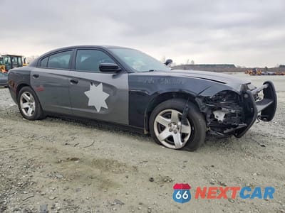 Czwarte zdjęcie samochodu z boku: 2023 DODGE CHARGER POLICE VIN:2C3CDXAT4PH516228 - miniatura