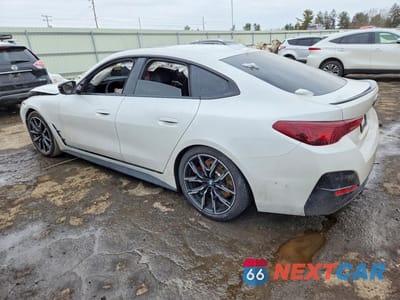 Drugie zdjęcie samochodu z przodu: 2025 BMW I4 XDRIVE 40 VIN:WBY43HD03SFU18665 - miniatura