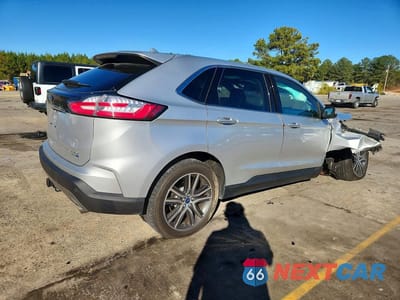 Trzecie zdjęcie samochodu z tyłu: 2019 FORD EDGE TITANIUM VIN:2FMPK4K95KBC70687 - miniatura