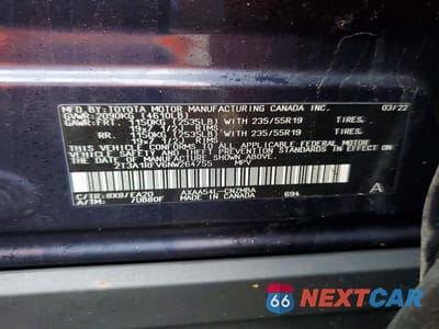 Zdjęcie 14 z 14 samochodu: 2022 TOYOTA RAV4 XLE PREMIUM VIN:2T3A1RFV6NW264755 - miniatura