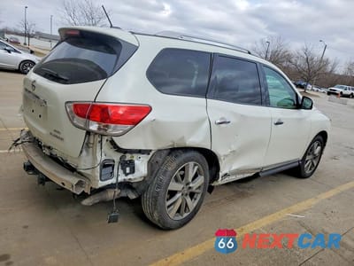Trzecie zdjęcie samochodu z tyłu: 2015 NISSAN PATHFINDER S VIN:5N1AR2MM5FC692343 - miniatura