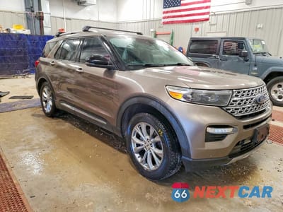 Czwarte zdjęcie samochodu z boku: 2021 FORD EXPLORER LIMITED VIN:1FMSK8FH5MGB37328 - miniatura