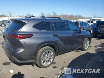 Trzecie zdjęcie samochodu z tyłu: 2023 TOYOTA HIGHLANDER L VIN:5TDKDRBH1PS016509 - miniatura