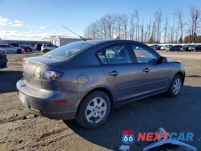 Trzecie zdjęcie samochodu z tyłu: 2007 MAZDA 3 I VIN:JM1BK12F771727828 - miniatura