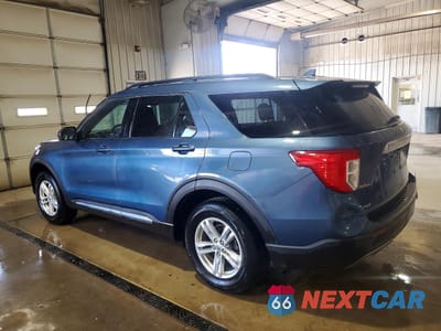Drugie zdjęcie samochodu z przodu: 2020 FORD EXPLORER XLT VIN:1FMSK8DH3LGA22535 - miniatura