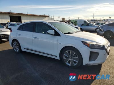 Czwarte zdjęcie samochodu z boku: 2018 HYUNDAI IONIQ LIMITED VIN:KMHC85LC3JU064144 - miniatura