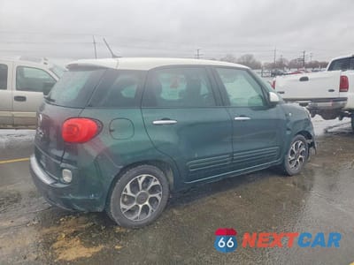 Trzecie zdjęcie samochodu z tyłu: 2018 FIAT 500L EASY VIN:ZFBCFABH8EZ002587 - miniatura