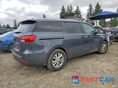 Trzecie zdjęcie samochodu z tyłu: 2017 KIA SEDONA LX VIN:KNDMB5C1XH6280418 - miniatura